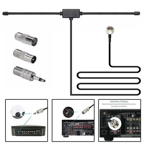 Stereo dipole aerial - stereo, fm