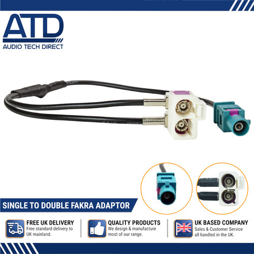 Aerial adapter for - aerial, vw