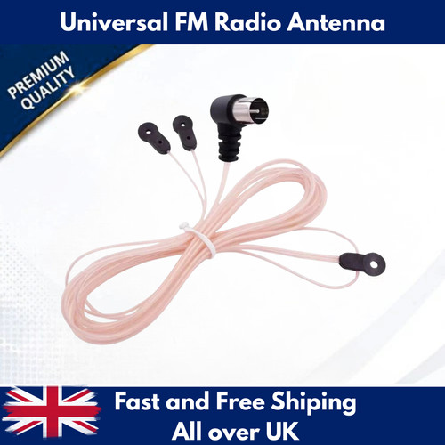 Indoor aerial dipole ribbon - fm,
