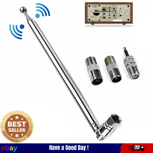 Telescopic dab radio aerial - dab, fm