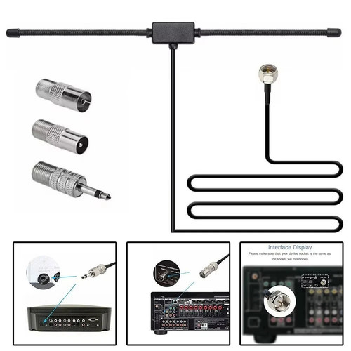 Stereo dipole aerial - fm,