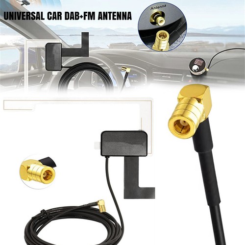 Universal car dab antenna - dab+fm,